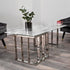 Native Home Lifestyle Marble Glass Manhattan Coffee Table